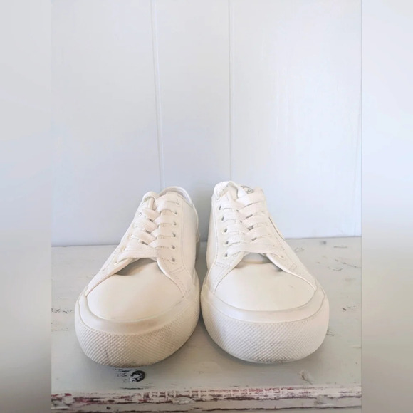 Sam & Libby Dina Platform Sneaker in White size 7.5 Classic - Picture 3 of 7